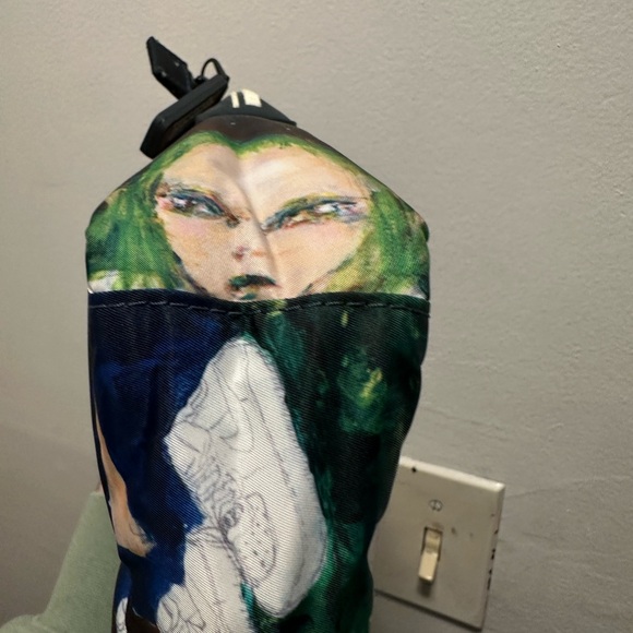 Marc Jacobs limited edition Era Wakiyama nylon shoulder bag with rubber handle - Picture 10 of 11